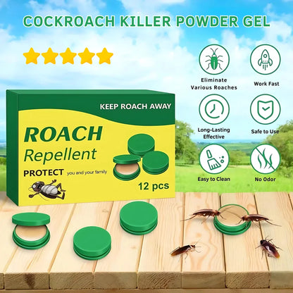 🔥 Flat 50% OFF | Cockroach Killer Gel (Pack of 24pc)